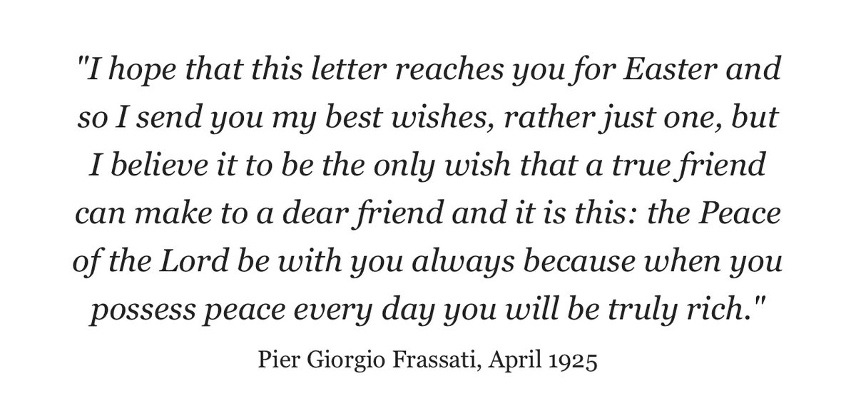 PepperDulce's tweet photo. Happy birthday, Blessed Pier Giorgio #Frassati! #VersoL’Alto

#peace https://t.co/6nTr2Gn5UZ