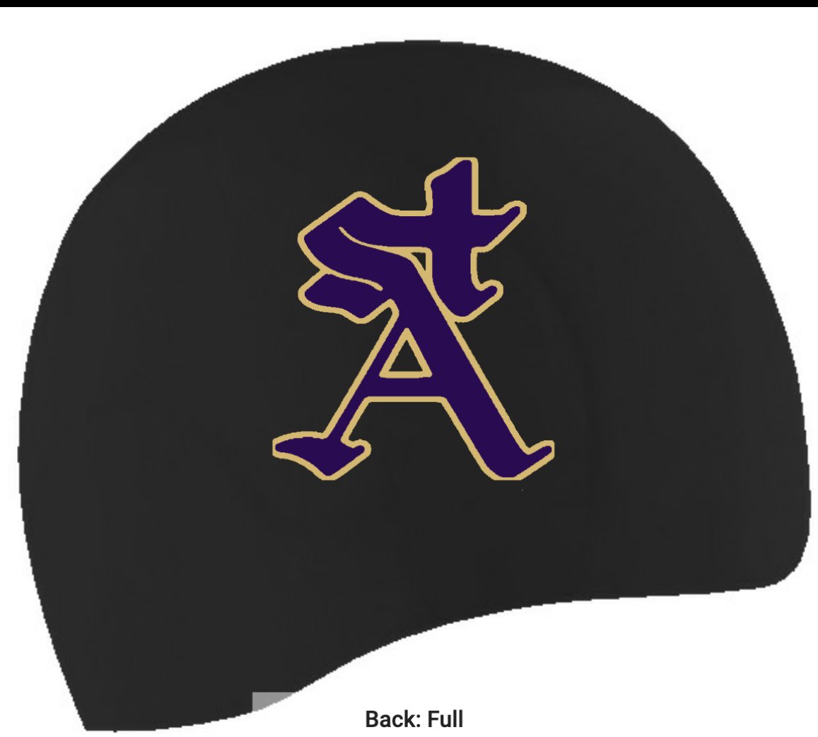 sta_swim's tweet photo. Just got the proof back for our dome caps for City and CIF Championship meets 🔥 https://t.co/TJLxwJ6xMI