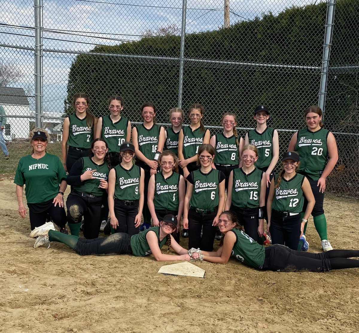 SoftballNorthbridge,  Charlotte Lietch and Molly Klupa did a great job on the mound. everyone was hitting, and they played very aggressively on the bases.  <a href="/MiscoeAthletics/">MiscoeAthletics</a>
<a href="/MiscoeHill/">Miscoe Hill School</a>