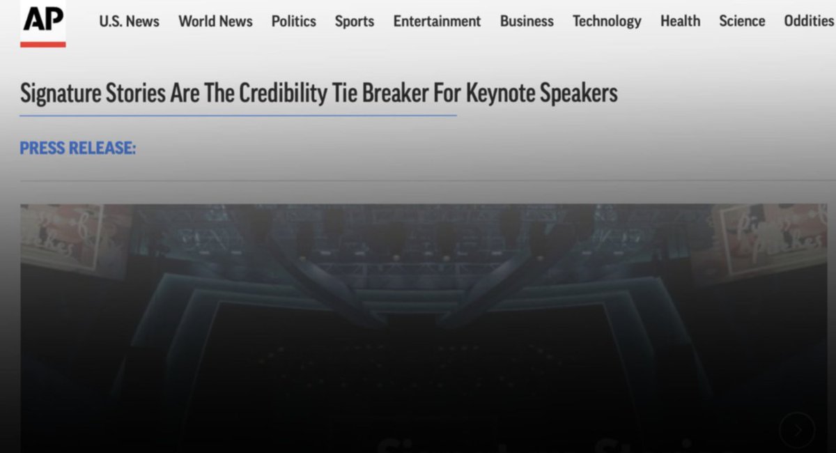 If you want to stand out a Keynote Speaker you need to showcase your signature stories. They're the credibility tie breaker that sets you apart from every other speaker that claims they do the same thing you do. 

Here's How In 3 Steps:
 1) Identify 3-5 stories
 2) Repurpose