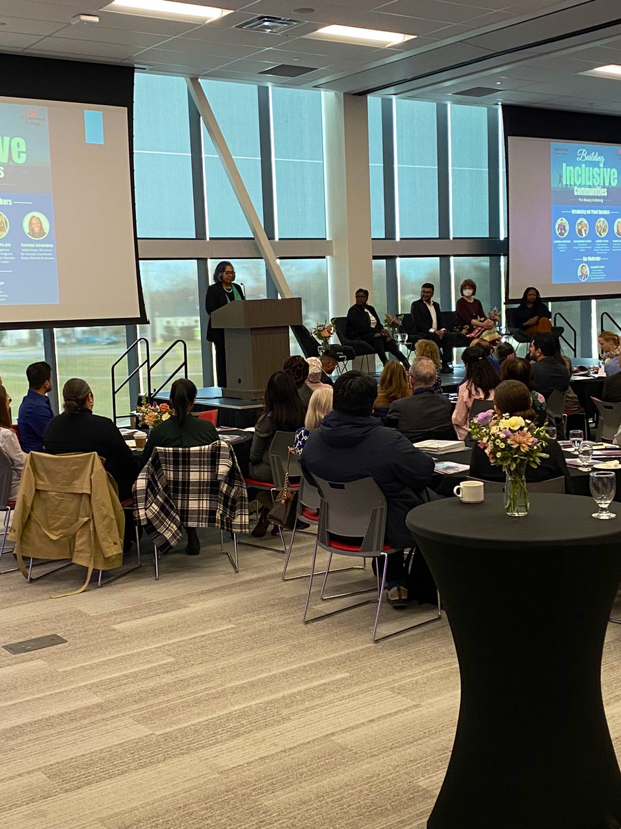 gvollebregt's tweet photo. Was thrilled to bring opening remarks to Building Inclusive Communities - The Beauty to Belong @whatsinsideslc this evening. Amazing community turnout - special thanks to our  entire SLC  team, @cityofkingston @KingstonEcDev and of course our brilliant panelists! https://t.co/EO0f3r1p04