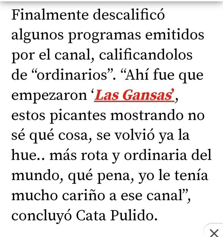 Si ser “picante” es lo opuesto a la Pulido,pues somos muy picantes! 
Jamás podría pertenecer a un grupo, la derecha en este caso,qué avala la dictadura,las violaciones a los derechos humanos y festina con la identidad de las personas trans y las distintas orientaciones LGBTIQA+
