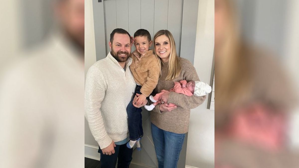 ABC7NY's tweet photo. 'Huge surprise': Michigan family welcomes first daughter in husband's family since 1885 https://t.co/465k5amSSk https://t.co/6H82SXZxFv