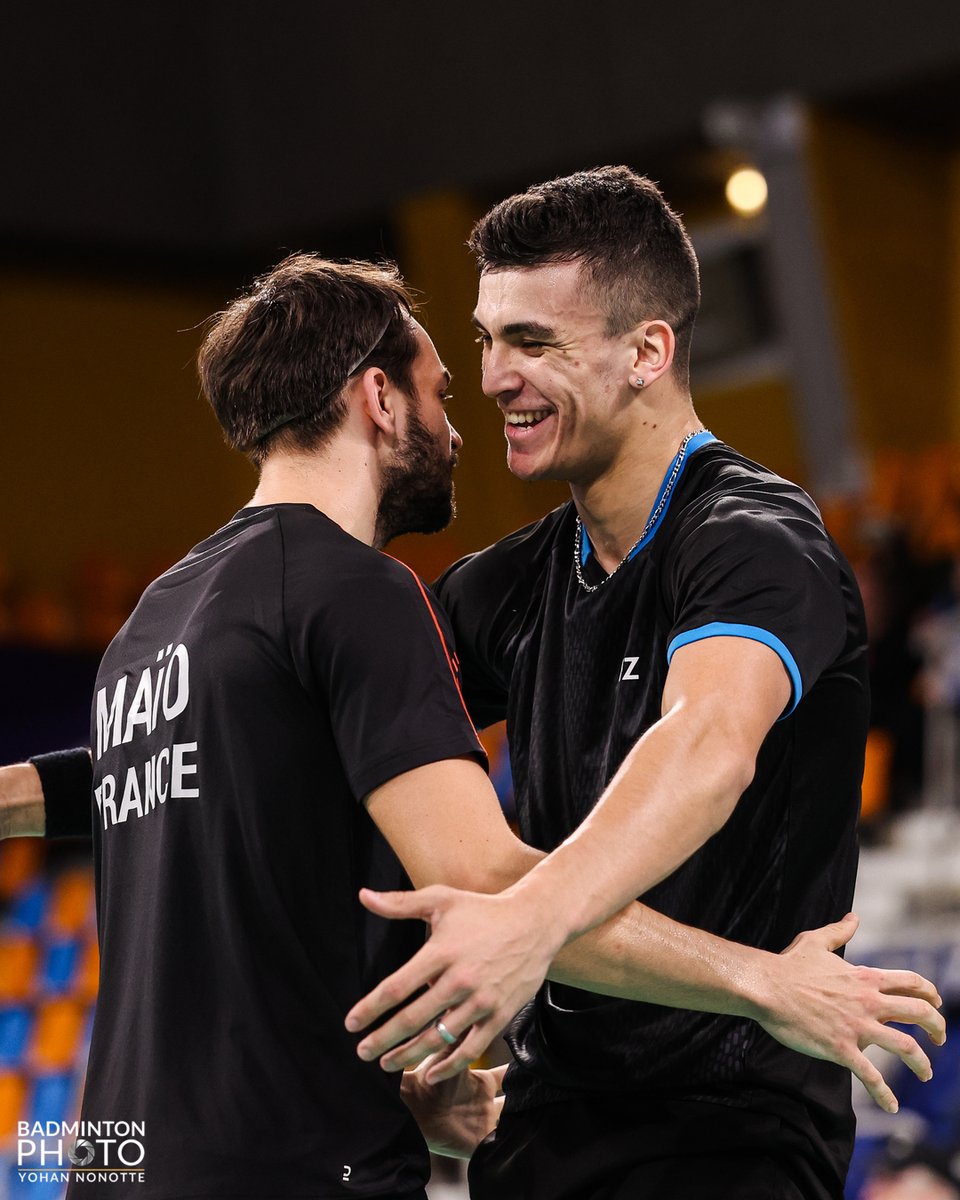 FFBaD's tweet image. Il y aura 3 quarts de finale à suivre demain du côté de l&apos;@OrleansMasters 👀

▶️ Alex LANIER 
▶️ Julien MAÏO/William VILLEGER 
▶️ Lucas CORVÉE/Ronan LABAR  

À suivre demain à partir de 17h15 sur orleansmasters.com/live 💻

#OrléansMasters #badminton