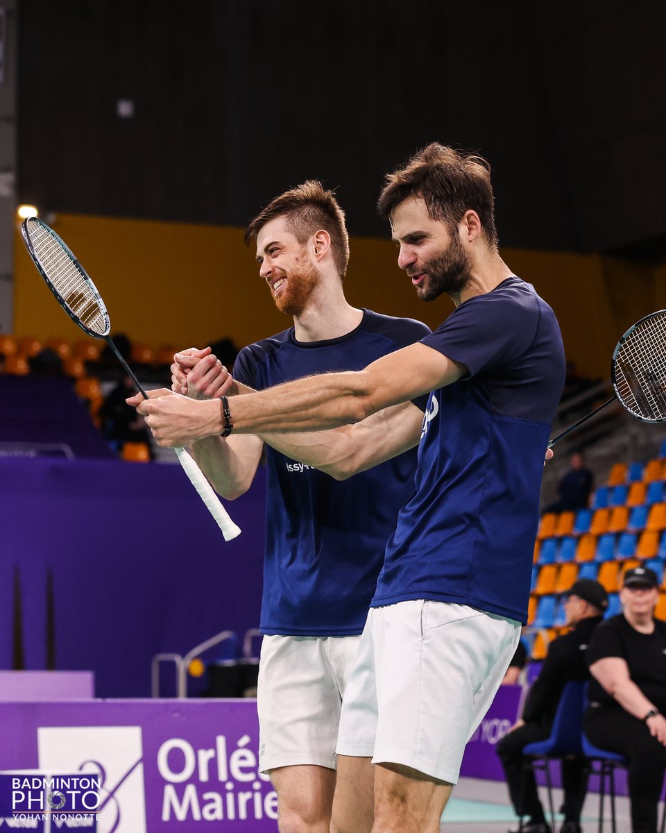 FFBaD's tweet image. Il y aura 3 quarts de finale à suivre demain du côté de l&apos;@OrleansMasters 👀

▶️ Alex LANIER 
▶️ Julien MAÏO/William VILLEGER 
▶️ Lucas CORVÉE/Ronan LABAR  

À suivre demain à partir de 17h15 sur orleansmasters.com/live 💻

#OrléansMasters #badminton