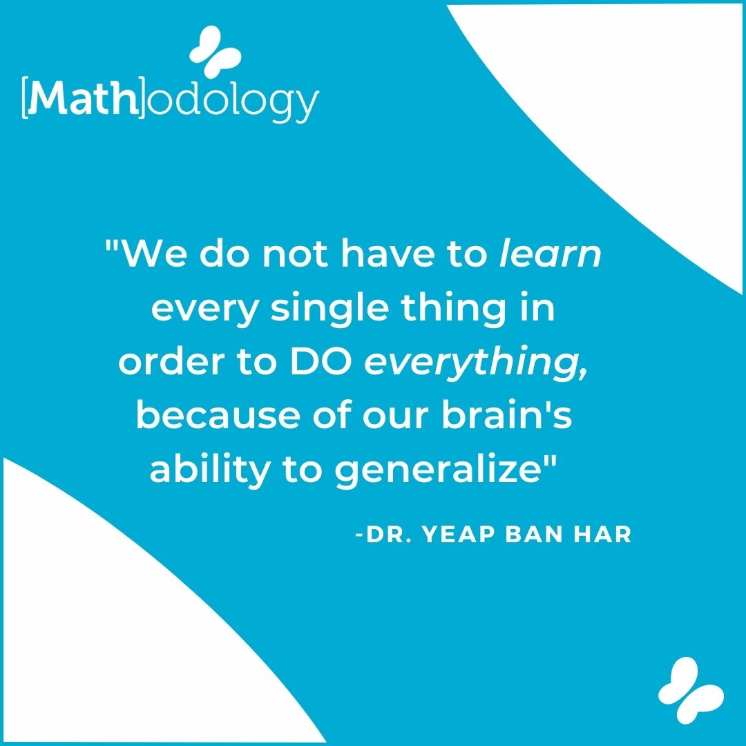 Mathodology's tweet image. Dr. Yeap @ban_har shared valuable insight into understanding algebraic thinking in our April Roundtable Session. If you missed this session, you can now view it on our website at mathodology.com/free-videos

#freepd #algebraicthinking #mathwebinar