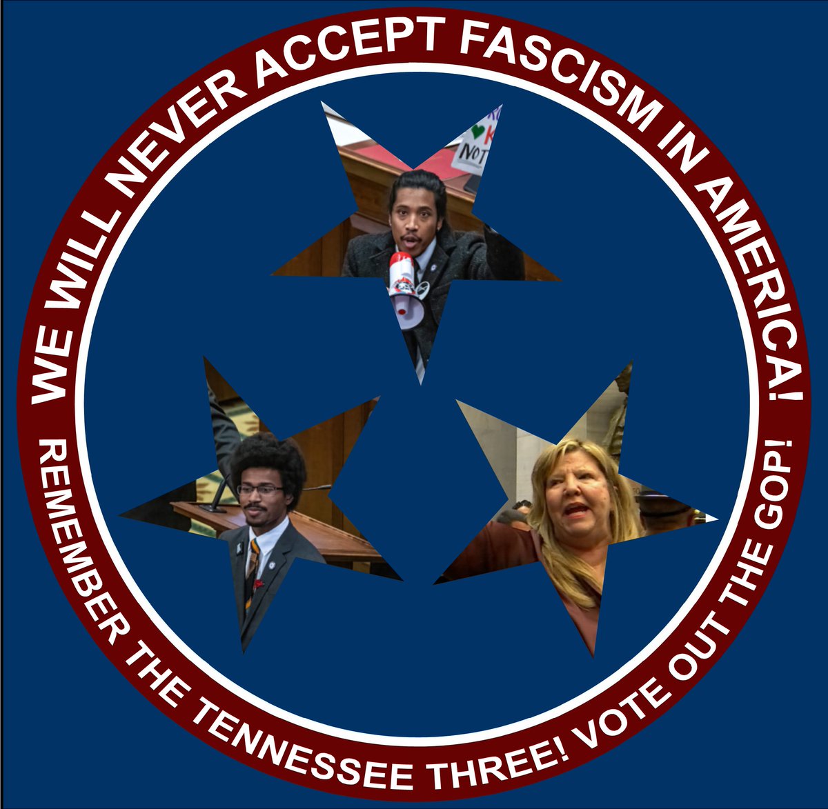 REMEMBER THE TENNESSEE THREE! VOTE OUT THE GOP! #VoteOutTheGOP #TennesseeThree