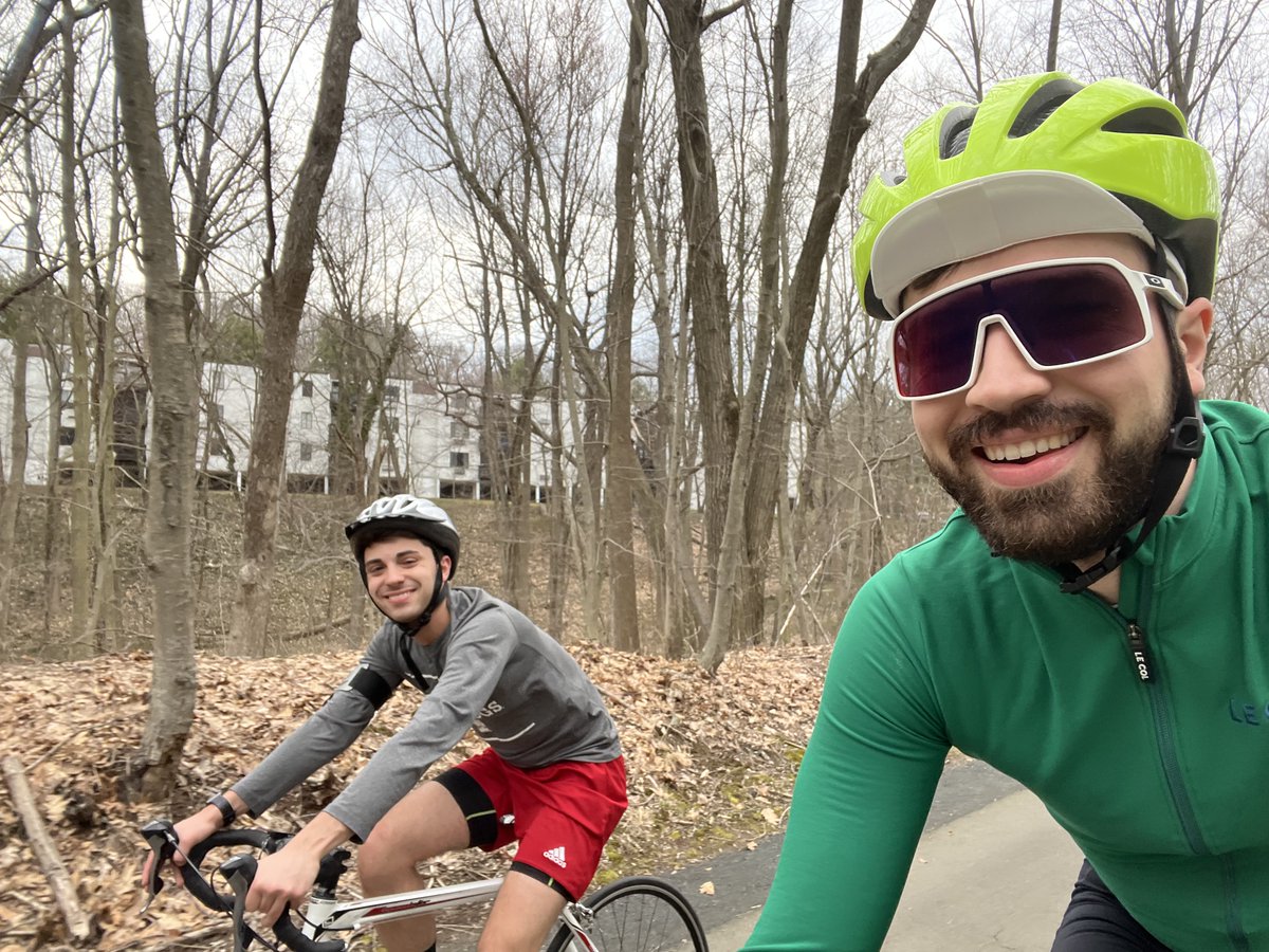 Peter Natov, MD (@peternatov) on Twitter photo Entering the final few months of residency...with a bike ride on the Farmington Canal with my best bud <a href="/loulev_md/">Lou Levine, MD MEd</a>! Riding a bike allows me to reflect, and today I am feeling grateful for all the friends I've made and the mentors I've had <a href="/YaleIMed/">Yale Internal Medicine</a> <a href="/YaleIM_Chiefs/">Yale Internal Medicine Chiefs</a>. Entering the final few months of residency...with a bike ride on the Farmington Canal with my best bud <a href="/loulev_md/">Lou Levine, MD MEd</a>! Riding a bike allows me to reflect, and today I am feeling grateful for all the friends I've made and the mentors I've had <a href="/YaleIMed/">Yale Internal Medicine</a> <a href="/YaleIM_Chiefs/">Yale Internal Medicine Chiefs</a>.