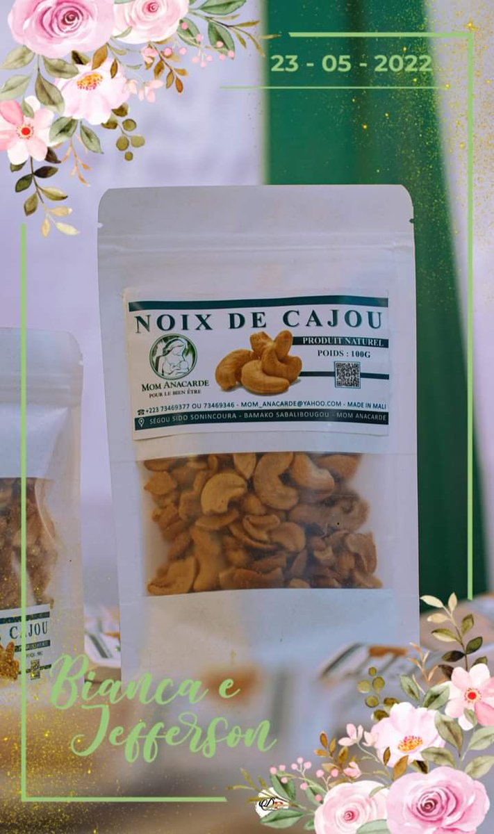 Mom_anacarde's tweet image. #Anacarde est notre secteur. Les noix de cajou, sont des oléagineux bénéfiques à la santé en général c'est un oméga, disponible en qualité et en quantité. Faisons confiance à notre Start-up. #Mom_Anacarde #noixdecajou