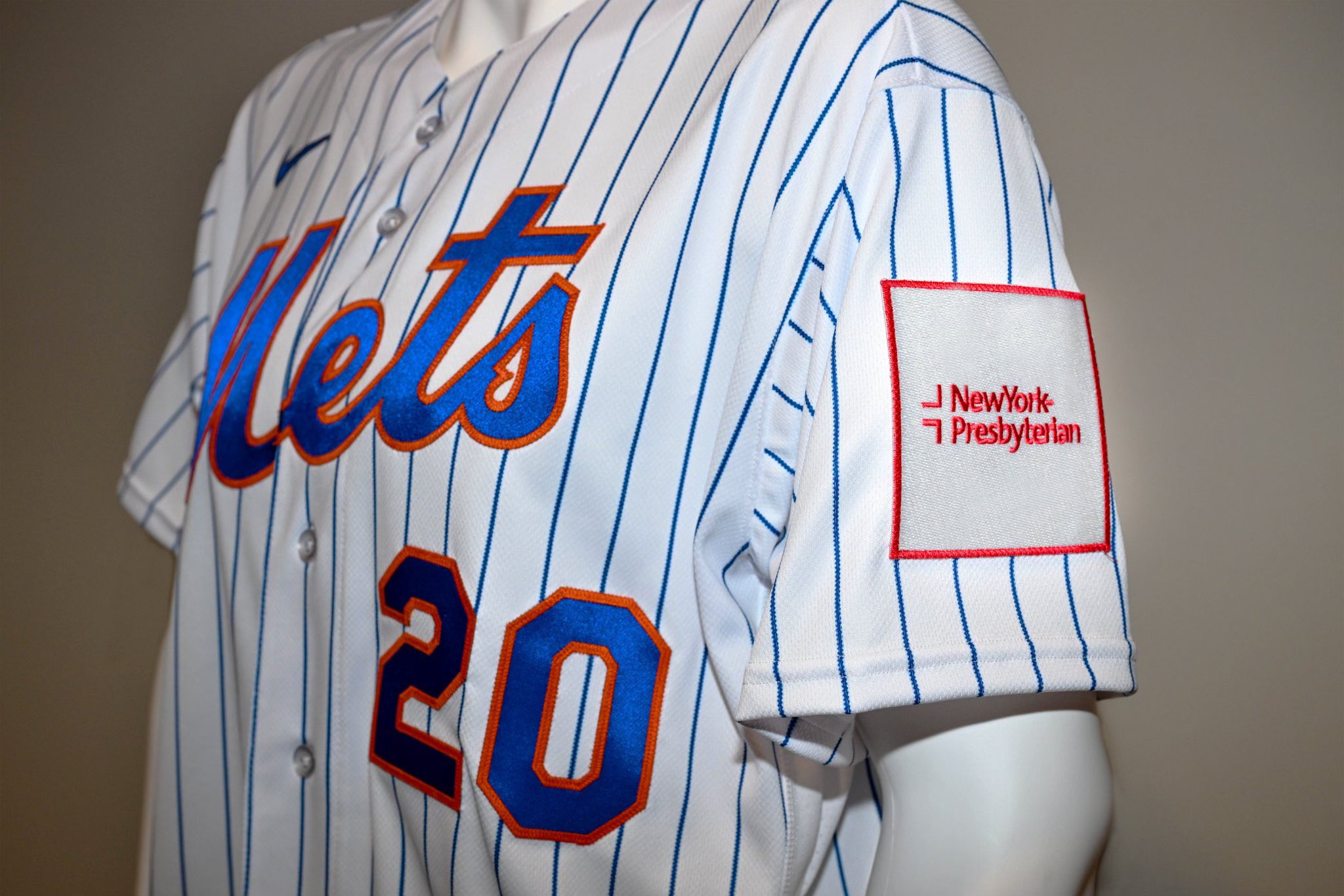 Talkin' Baseball on X: The Mets jerseys will now have a New York  Presbyterian patch on them (via @Mets)  / X