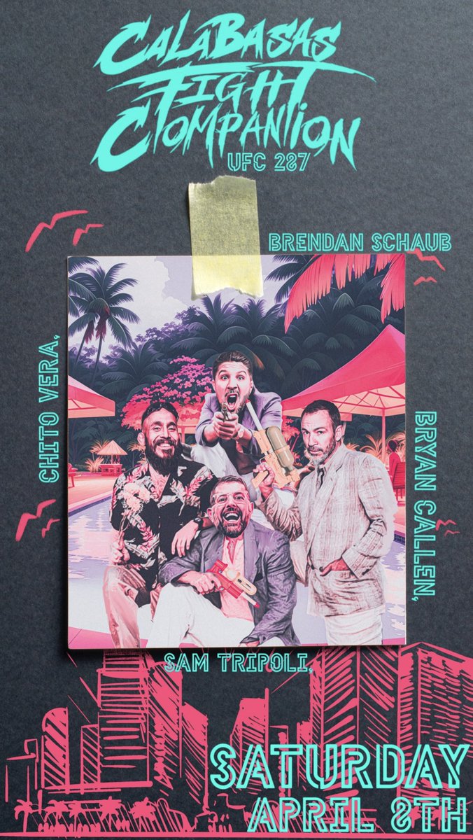 Sam Tripoli on Twitter "RT BrendanSchaub Saturday 7pm pst LIVE