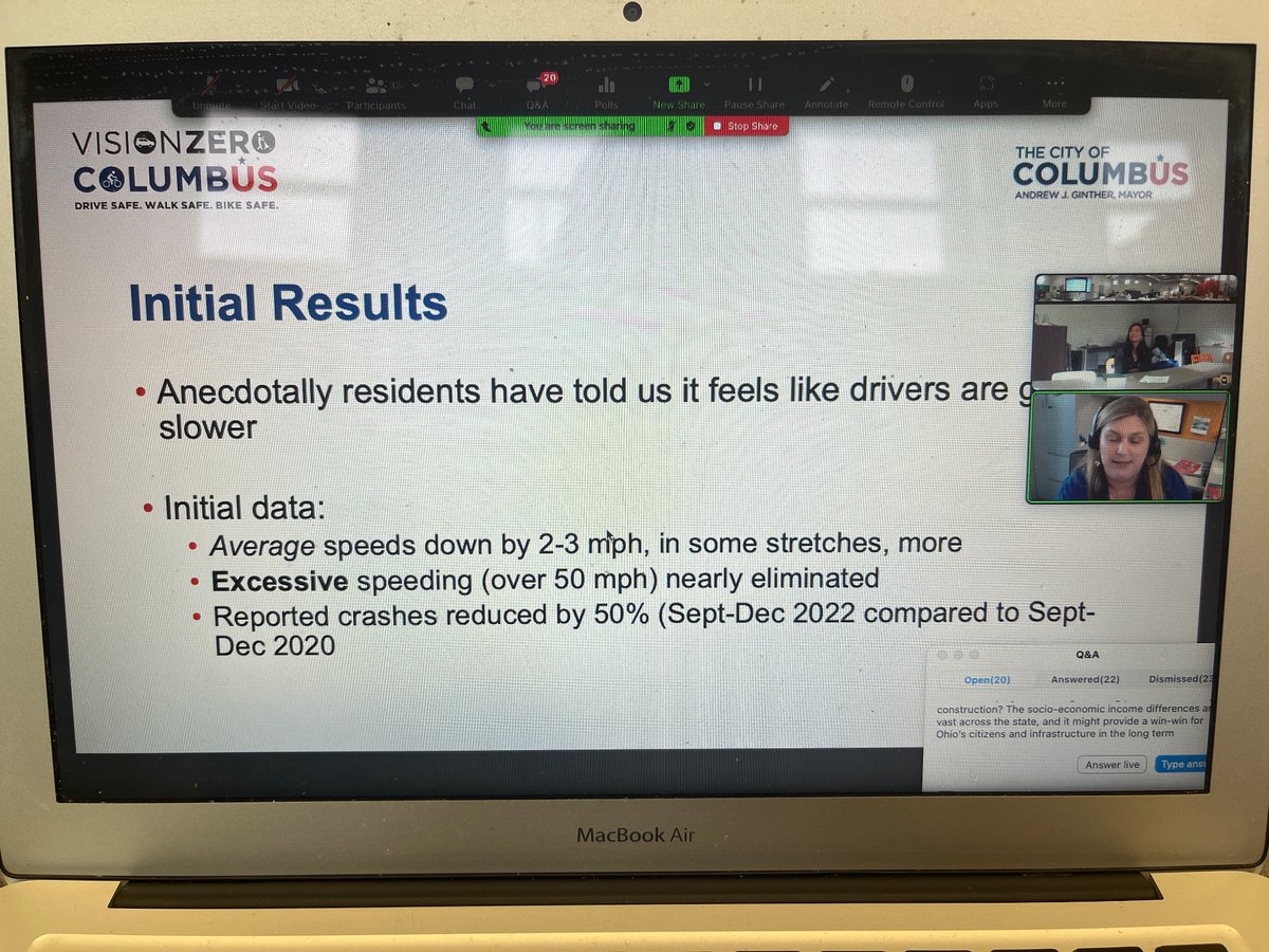 3MPHplanning's tweet photo. The changes practically eliminated excessive speeding she reports https://t.co/673Muh7gnZ