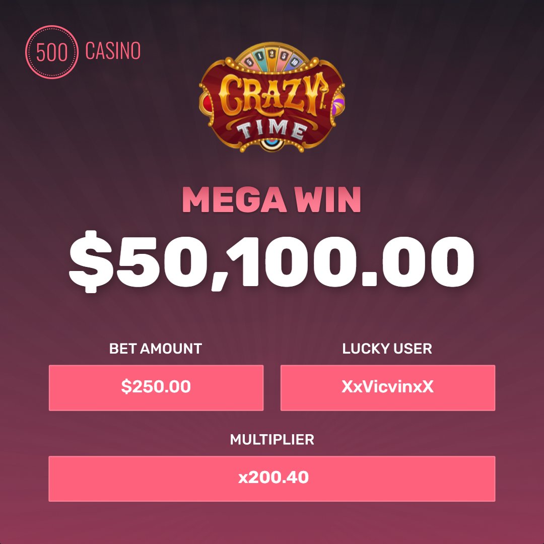 🚨 MEGA WINS 🚨

This user hit these 2 HUGE wins 20 mins apart from each other! 🤯
Enjoy your money, you deserved it 👑

GIVEAWAY: $100 for a random user!  Like, retweet, and comment your 500 ID 🤑🤑🤑