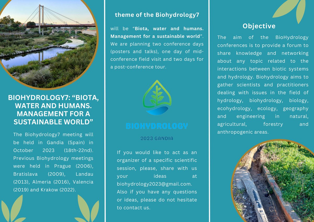 biohydrology2023gandia tweet media