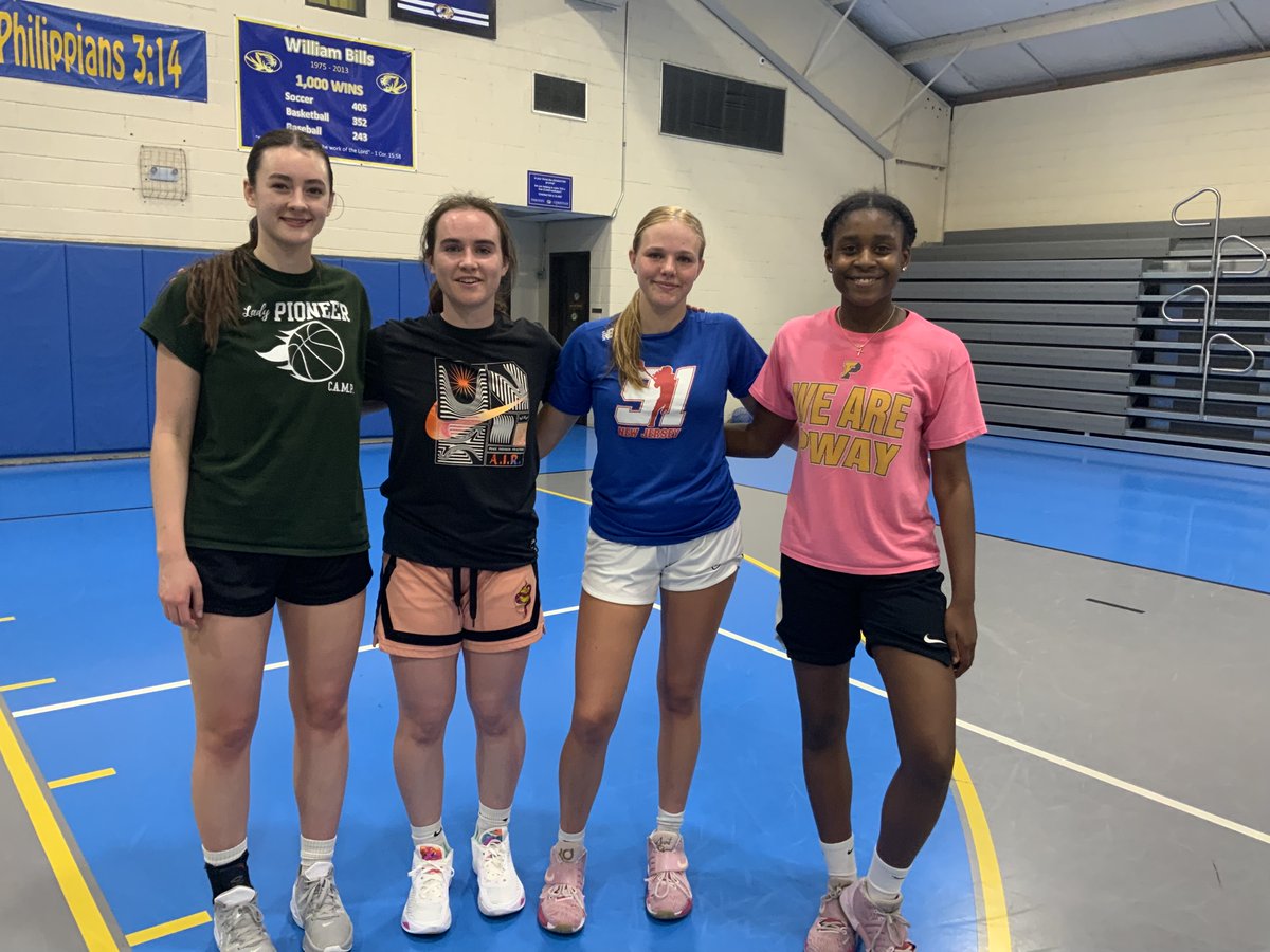 Coach Rich Leary (@ushoops) on Twitter photo The surge in play from these 4 has impressed!
❤️ <a href="/gracehenn/">Grace</a> will shock for <a href="/NPPioneers/">Pioneer Athletics</a>! She's exploded this Spring 🎇
❤️@SarahHughes is taking her considerable talent to <a href="/BatesCollege/">Bates College</a>
❤️ <a href="/HaleyPeters/">Haley Peters</a> retuning as one of the best in #ShoreConference! Awaiting <a href="/ashkreiger/">Ashley Kreiger</a> The surge in play from these 4 has impressed!
❤️ <a href="/gracehenn/">Grace</a> will shock for <a href="/NPPioneers/">Pioneer Athletics</a>! She's exploded this Spring 🎇
❤️@SarahHughes is taking her considerable talent to <a href="/BatesCollege/">Bates College</a>
❤️ <a href="/HaleyPeters/">Haley Peters</a> retuning as one of the best in #ShoreConference! Awaiting <a href="/ashkreiger/">Ashley Kreiger</a>