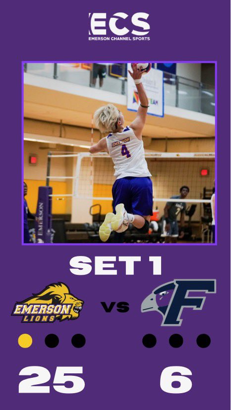 First set is a dub for the Lions. Tune in to the ECS livestream as they take on Fisher at home right now!