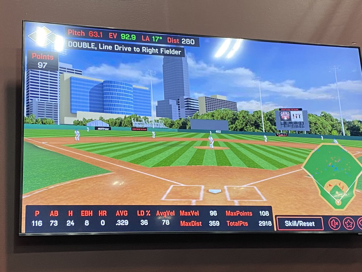Right and left handed exit velo prs