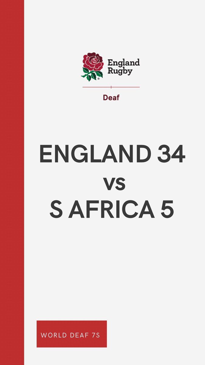 deafrugby's tweet photo. The results from todays men’s fixtures.

Tomorrow, the girls get their tournament started 💪😎

#WD7s https://t.co/rULrGLTIZK