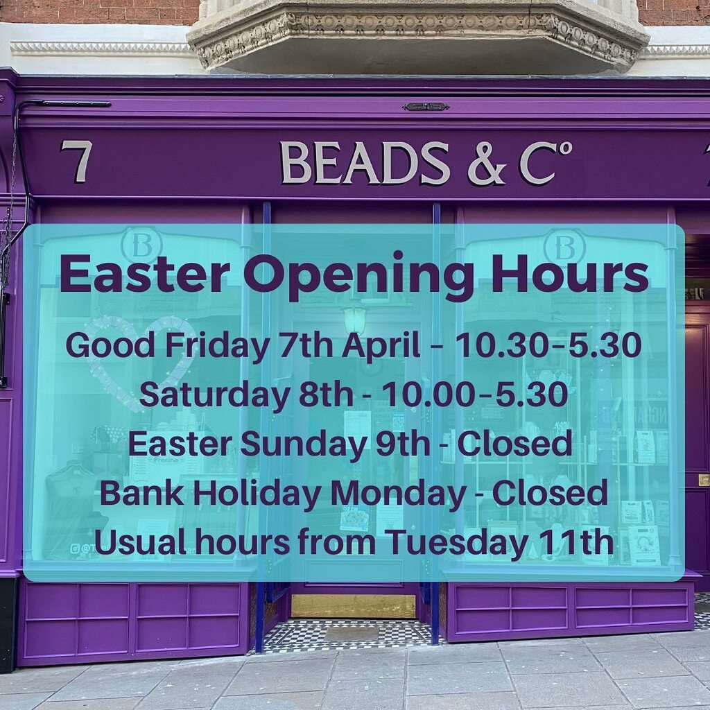 We hope you all have a lovely bank holiday weekend! 🐰 🥚 🌼

The shop is open on Friday &amp; Saturday this weekend and closed on Sunday and bank holiday Monday! 

Then we’ll see you as usual from Tuesday 11th April. 

While we’re closed you can still plac… instagr.am/p/CqthYYvtZ_u/
