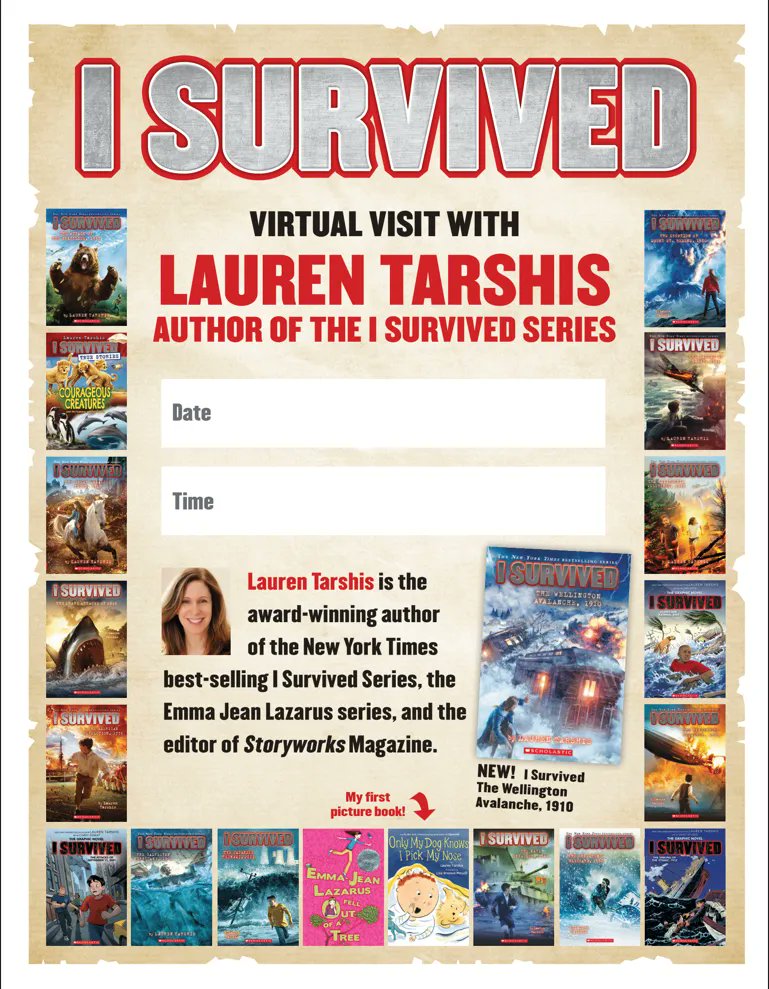 CarterCoyotes's tweet photo. Author of "I Survived" appeared virtually at our school yesterday to 3rd-5th grade. She gave an amazing presentation!. Students were exposed to the first chapter of her new book coming! As well as learned some of her reading struggles growing up. #LCISDLibraries https://t.co/zkp3oelABE