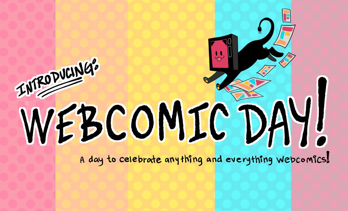 ScreenTonesCast's tweet image. Hey hey hey, Webcomic Day is a month away!

Get ready to celebrate webcomics on May 8!

More info on webcomicday.com
