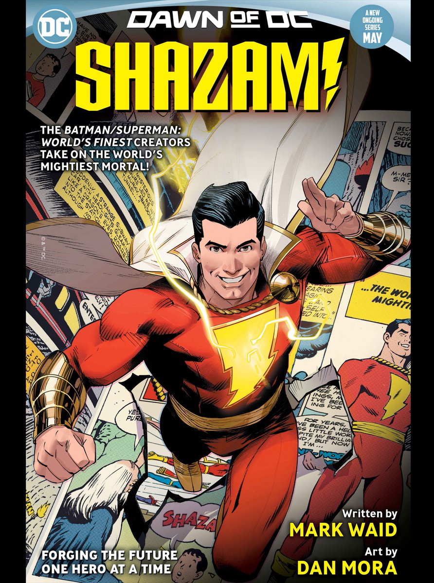 Danmora_c's tweet image. Shazam #1, out soon 05/02/2023
FOC date for issue #1 is Sunday, 4/9.