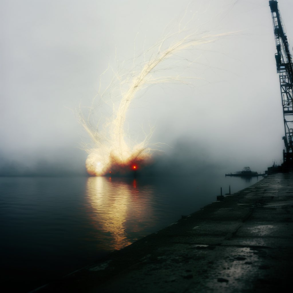 de_Paor's tweet photo. I’m working on a series of images that I’ll be releasing at the end of the month. 

Originally prompted by poetic fragments I had written about the infrastructure of the nocturnal self and the city, these images were then trained on photographs I took of night walks over a year. https://t.co/Ujtb9xWfVz