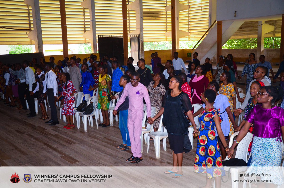 WCFOAU's tweet photo. Family meeting 
#WCF #UJCM #OAU https://t.co/S2KBYD4bCG