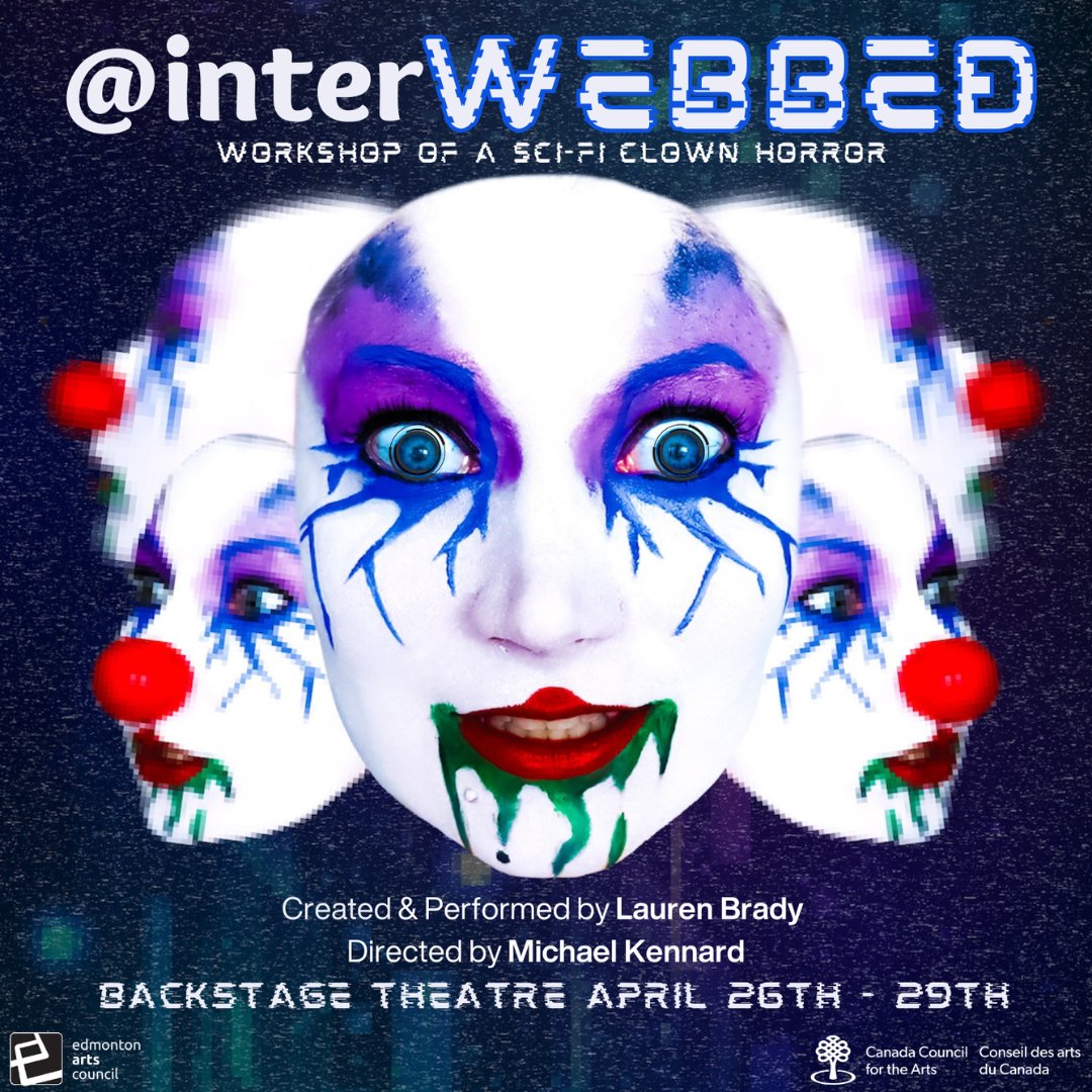 You may recall @ interWEBBED from Nextfest 2022 when it was featured as a Progress Showing on the mainstage at the Roxy. We encourage you to check it out and support your fellow Nextfester April 26-29 in The Backstage Theatre. Get your tickets here: tickets.fringetheatre.ca/event/601:4622/