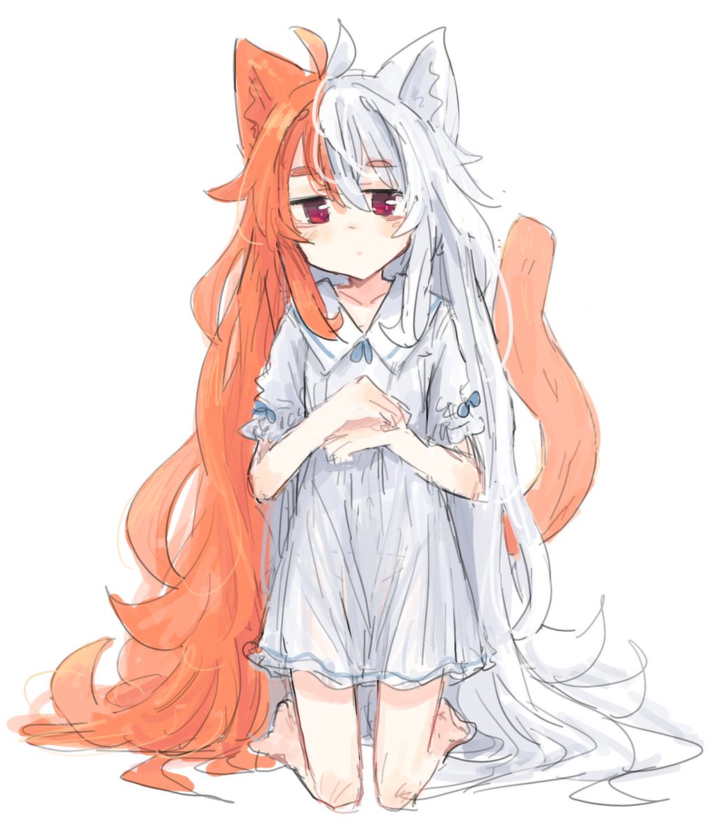 「」|菓しおりのイラスト