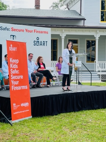 LA Chapter of AAP (@mylaaap) on Twitter photo Thank you <a href="/KimMukerjee/">Kim Mukerjee, MD, MPH</a> for representing the chapter and @CHNOLA at the Be SMART press conference today.
Louisiana has the second highest gun death rate in the country. Secure your firearms to protect children and adolescents from accidental and intentional shootings. Thank you <a href="/KimMukerjee/">Kim Mukerjee, MD, MPH</a> for representing the chapter and @CHNOLA at the Be SMART press conference today.
Louisiana has the second highest gun death rate in the country. Secure your firearms to protect children and adolescents from accidental and intentional shootings.