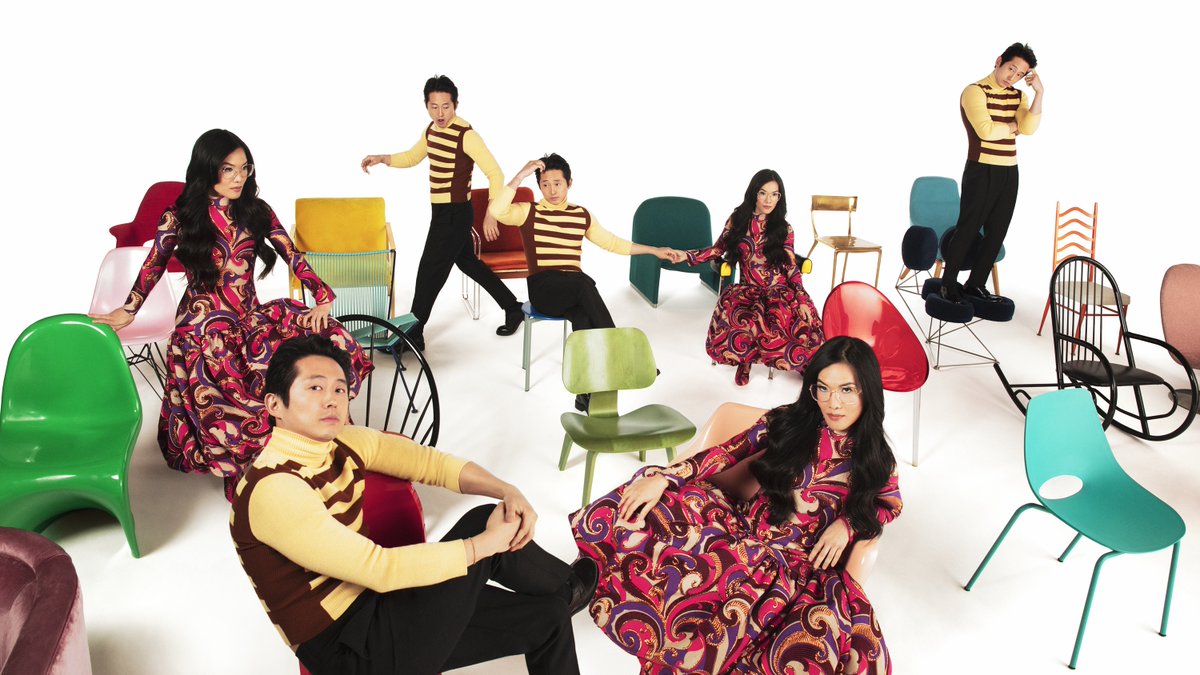 Photos: Steven Yeun &amp; Ali Wong for Netflix Queue steven-yeun.com/photos/thumbna… <a href="/steveyeun/">឵🕊️</a> #StevenYeun #BEEFNetflix