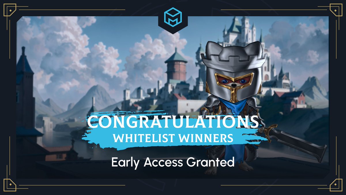 ZogiLabs's tweet photo. 🎉 Congratulations to our 5 lucky #MBLKIDO whitelist giveaway winners! 🚀👏

1⃣ @bezogarian
2⃣ @CryptoVestZ1
3⃣ @SirSwifty59
4⃣ @Falconaut69
5⃣ @Paul_Griff68

Your creative posts were amazing, and we're grateful for your support. 💪

DM us to confirm your whitelist spot and stay tuned for more exciting updates! 🎮🪩

#futureofgaming #Whitelistgiveaway #MBLK #IDO #Blockchaingaming #Earlyaccessgranted