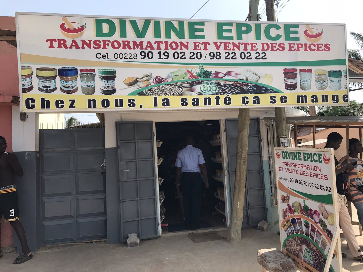 PnudTogo's tweet photo. Tout comme #ChomFactory, les épices n’ont plus de secret pour Afi Magnon. Sa petite entreprise dénommée « Divine épice » a désormais pignon sur rue. La subvention reçu du @PnudTogo et des formations en leadership entrepreneurial doublées d’une volonté débordante… https://t.co/qtU4oEHyED
