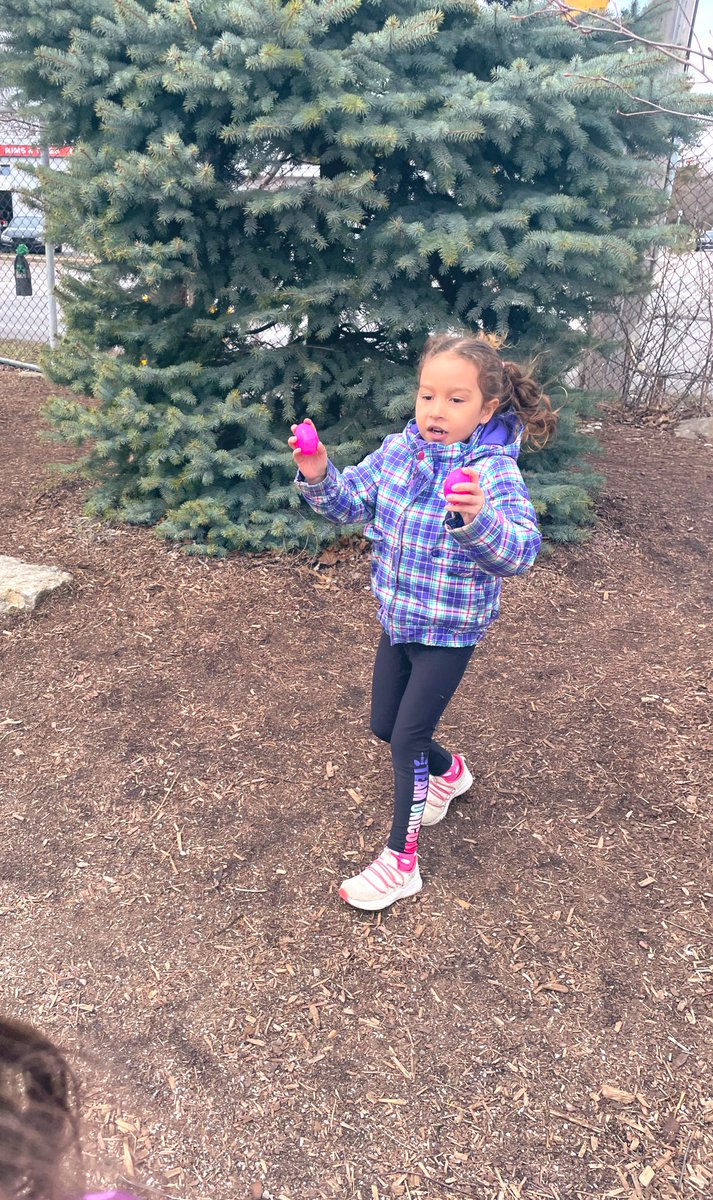 We ended our day with an egg hunt in the garden. <a href="/BSCS6/">Blessed Sacrament</a>