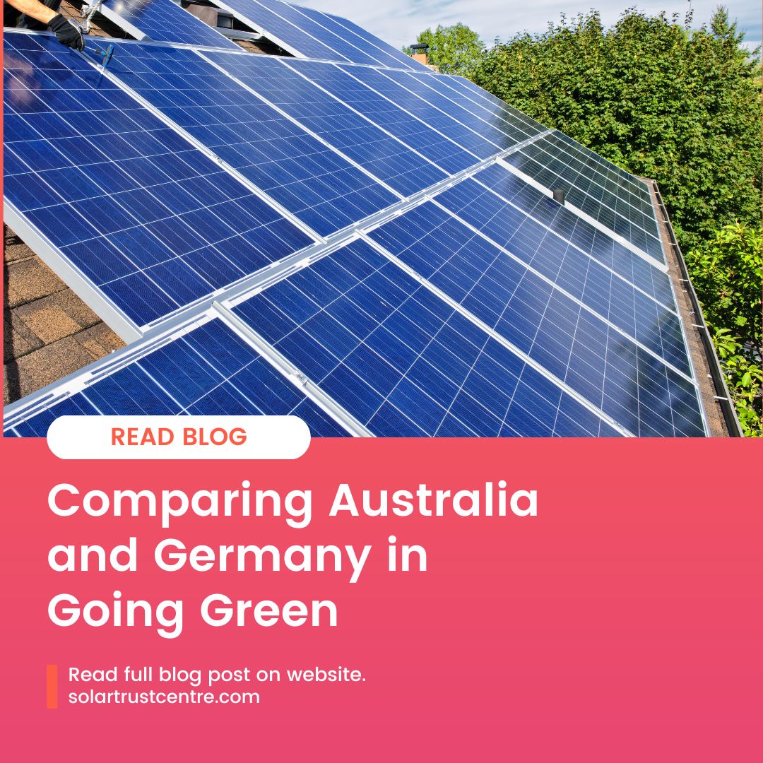 solartrustcentr's tweet photo. Australia and Germany share a great deal in common when it comes to going green. Both nations have global citizens seeking to effect positive change worldwide. Let us look at how the experience of Australia and Germany going green compares: https://t.co/p53yaQstRh https://t.co/VyDxyidbZD