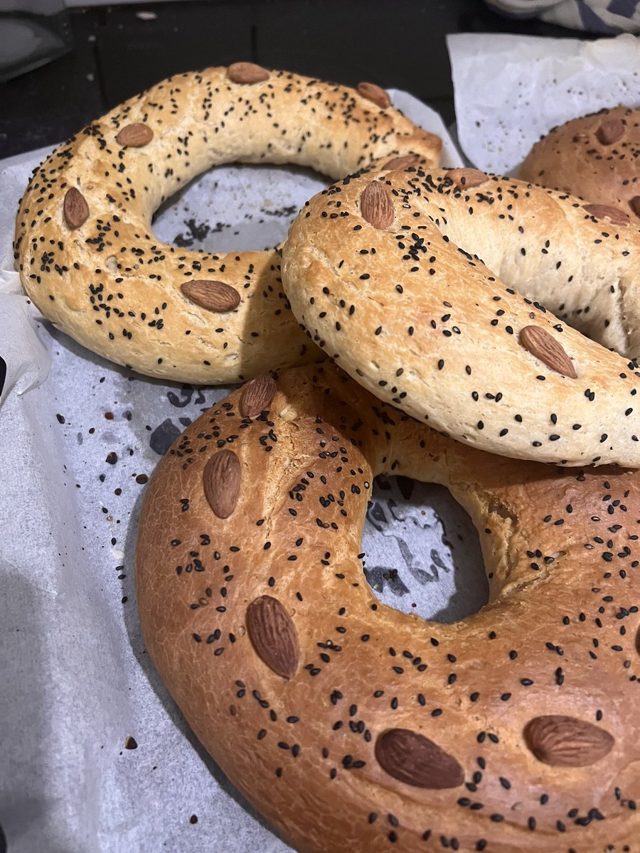 edelpace's tweet photo. Holy Week is quite a big thing back home which partly means that amazing food is involved! Apostles bread is one of my absolute favourites 🤤😍&amp; since I cannot readily buy it here in the UK, I’ve resorted to making it myself 😅 all ready for Good Friday tomorrow! https://t.co/gDmd26O4kr