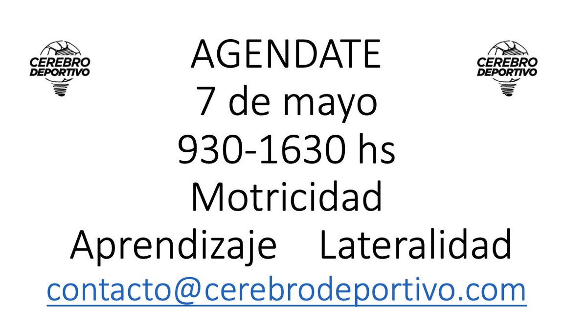 Taller teórico - Práctico: MOTRICIDAD HUMANA APRENDIZAJE LATERALIDAD Modelo de los Intervención e Integración neuromuscular MIIMUS Lic. Mario Mouche Fecha: Domingo 7 DE MAYO 2023 930 a 1630 hs. Lugar. San Martin 406 Vicente Lopez Buenos Aires