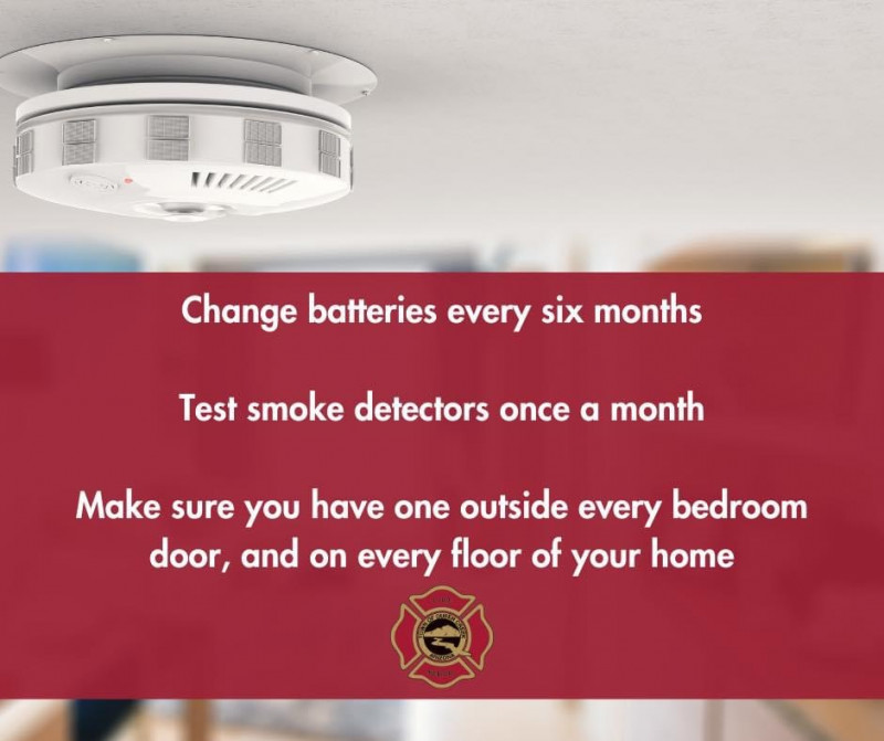 PinkertonAmanda's tweet photo. How long has it been since you changed your smoke detector batteries?🔋 From QCFD: change them every six months and test them once a month! https://t.co/ykDS9ItYLW