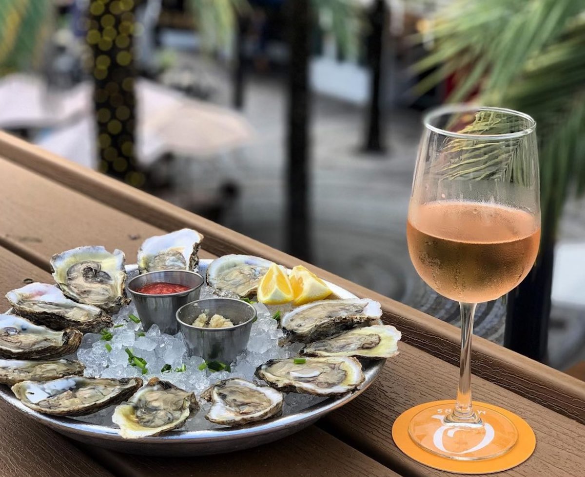 Oysters.. on a rooftop.. in Spring. Name a better trio!