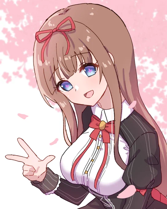 いつもがんばってるちえりちゃんすき#ちぇり絵 