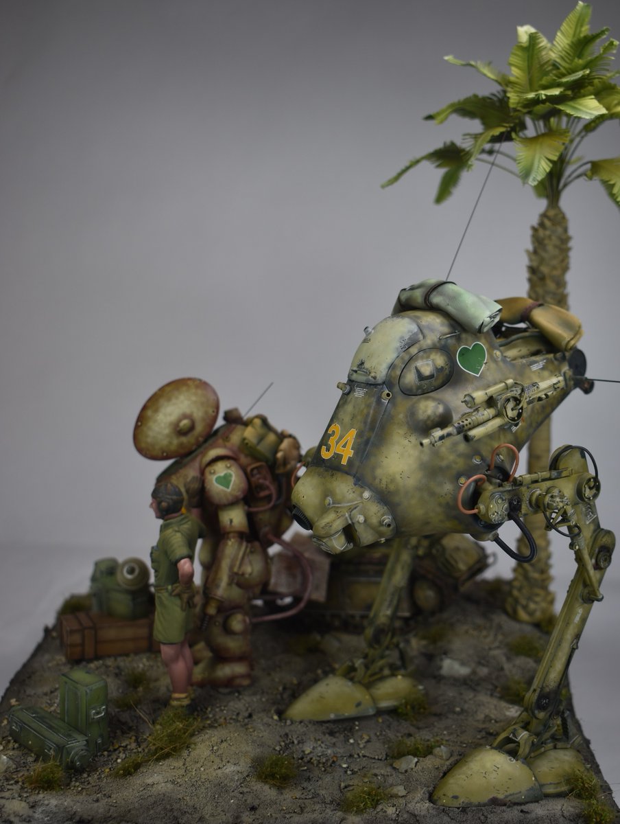 MiniaturesShawn's tweet photo. Vintage SF3D Jerry and SAFS kits #maschinenkrieger #SF3D #kowyokoyama https://t.co/imVrJmH4sT