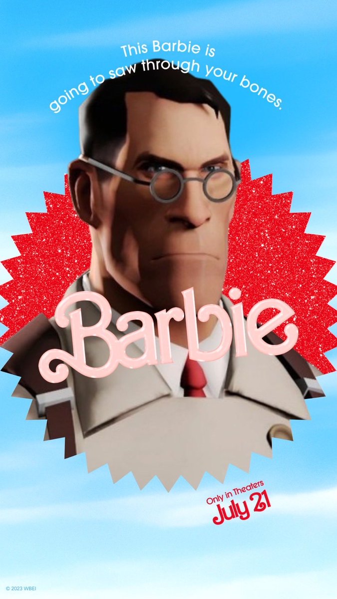 Robin_A_Downes's tweet image. Vat Ze heck!!!!!!! #Barbie #Tf2 #Medic