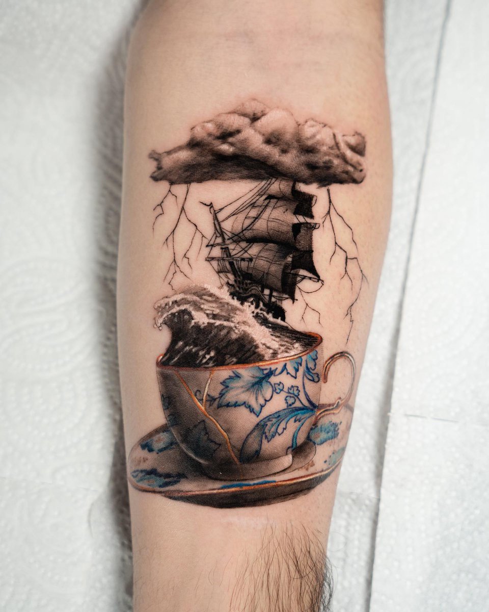 ☆Tattoo Art By Shalev Saar ☆Location: Tel Aviv, Israel  ☆Instagram:@shalevstorm, image size:960x1200