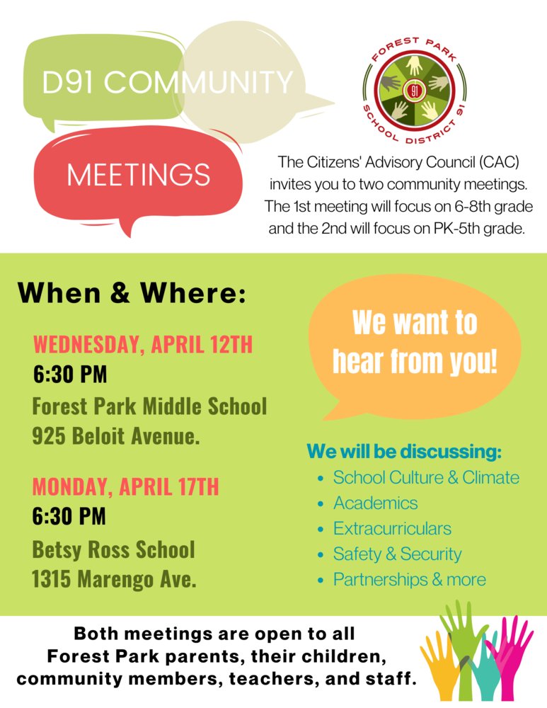 Forest Park School District 91 tweet media