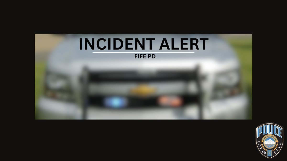 FifePD's tweet photo. Fife PD responded to a domestic in the 4500 block of Pacific Hwy E. The female victim provided info of being trafficked by the male in exchange for drugs. The male half was also in possession of a stolen vehicle.  The female was released, and the male was booked into PC Jail. https://t.co/RItFm17a3s