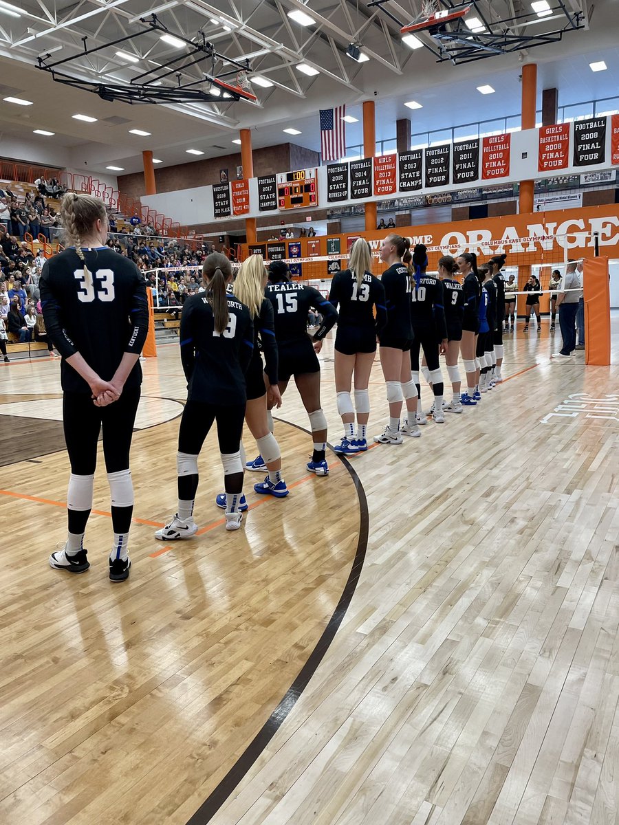 KentuckyVB's tweet photo. About to get underway in Columbus, IN! 
#SpringCats https://t.co/ag9QNgkLst