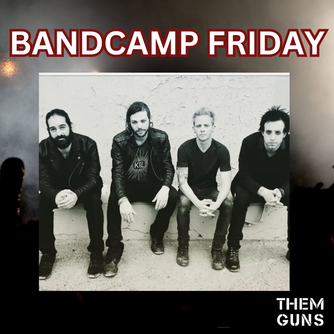 TOMORROW!! 🚨 Tomorrow is #bandcampfriday, which means all earnings go directly to the artists and #bandcamp will not take any of the proceeds. So mark your calendars, set your alarms, and don't forget to show us some love! themguns.bandcamp.com #themguns #supportmusicians