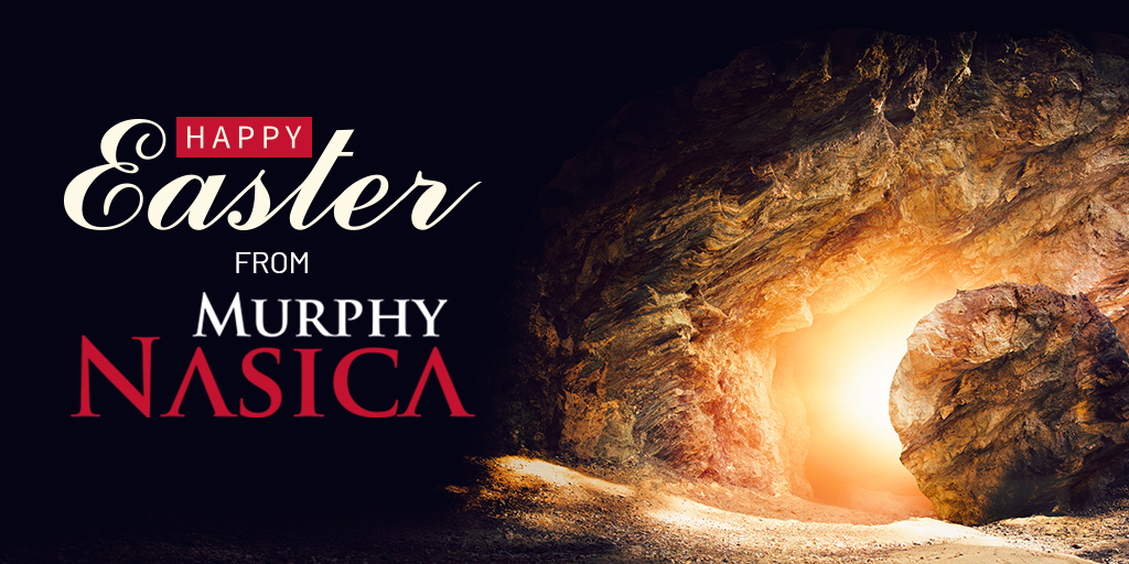 MurphyNasica's tweet photo. He is risen! Happy Easter from all of us at MNA. Wishing blessings and a wonderful holiday to you and yours! https://t.co/lRv5h8zlDX
