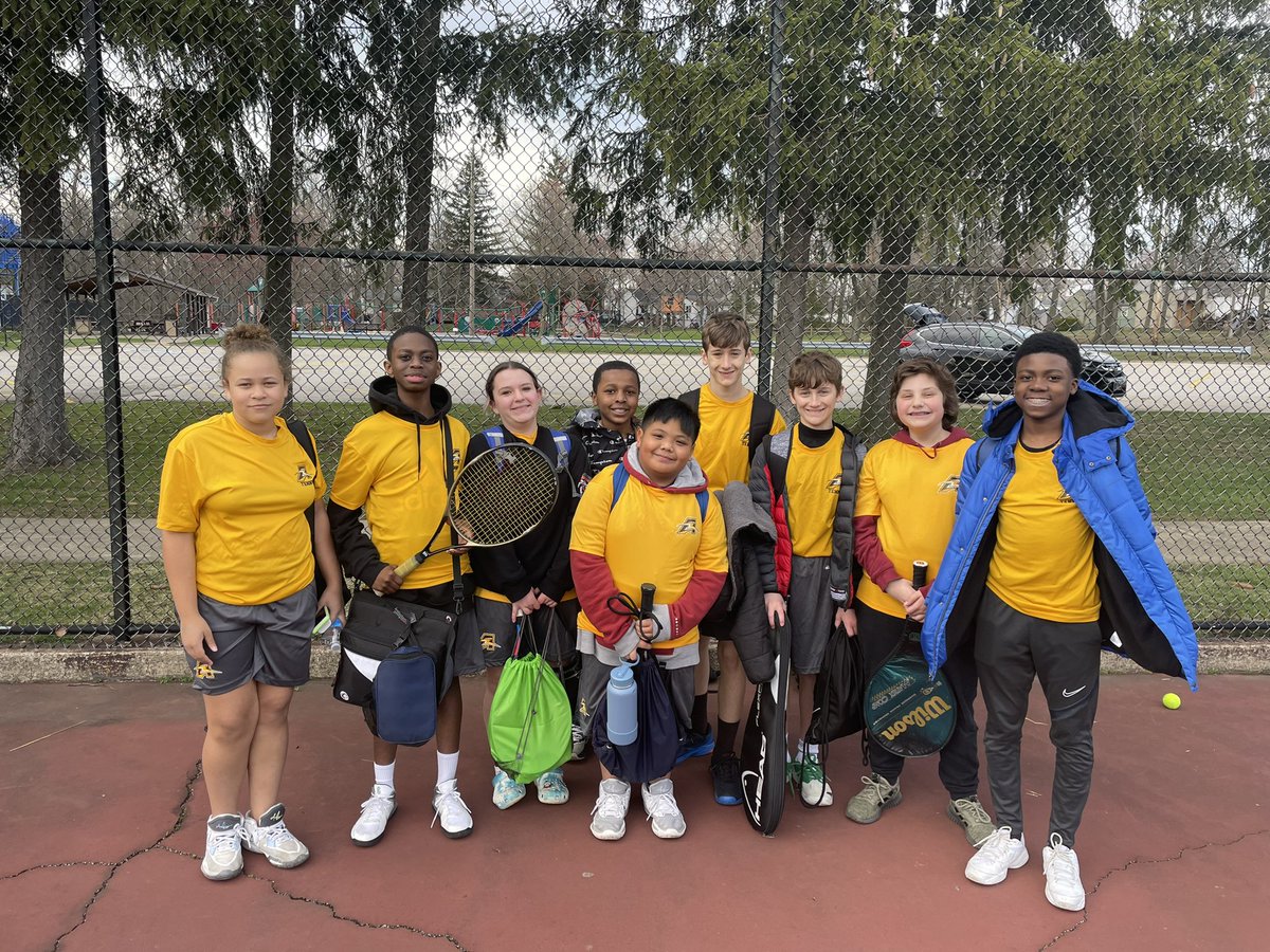 BOOM! The M.J.H.S. tennis team gets the DUB! Big thanks to @WillowickLancer for a great match. Big shoutout to Jabriel and Ashton for winning their singles matches while THE MIGHTY ZAUCHA BROTHERS won their doubles match! The entire team performed well. #bringthejuice